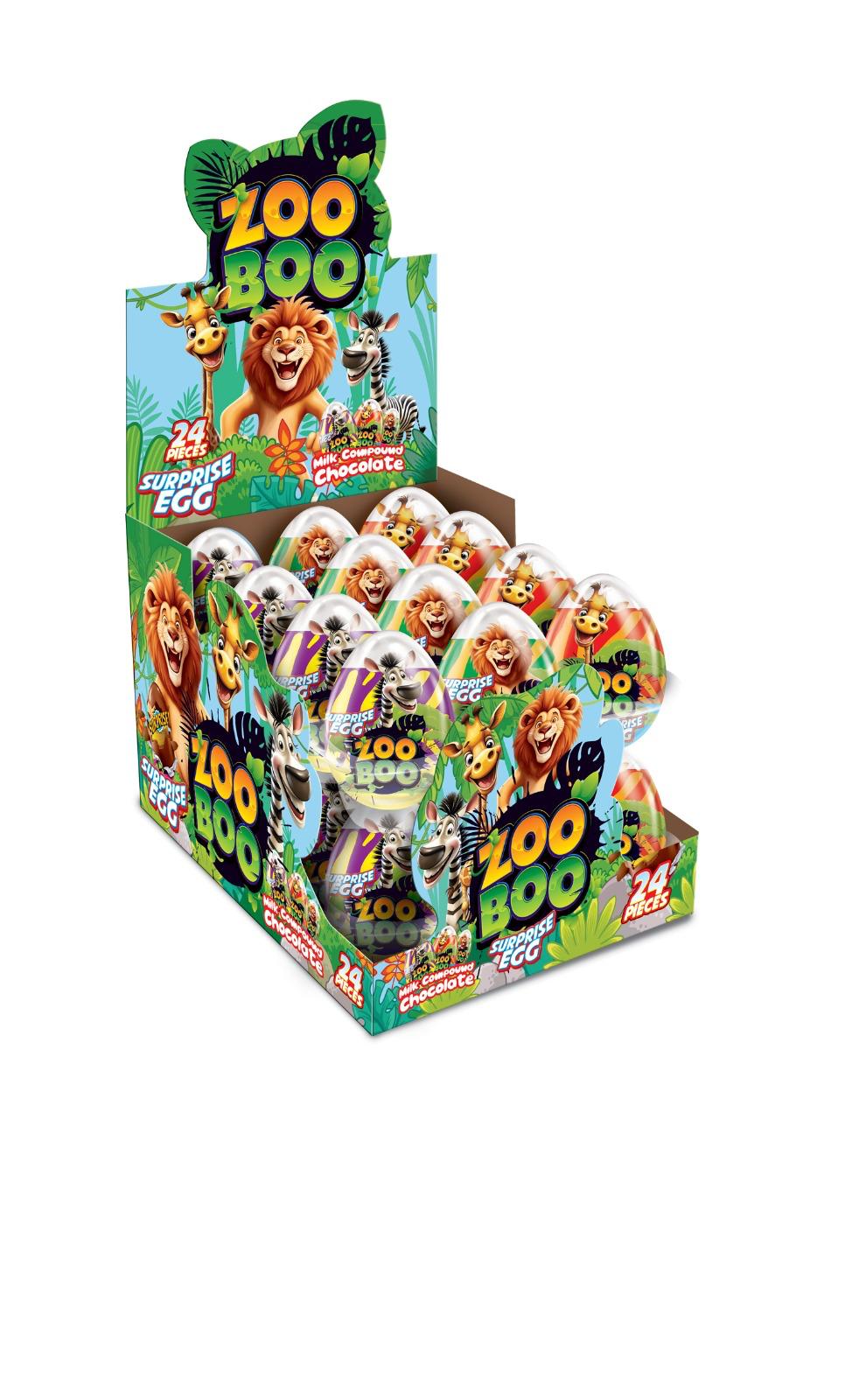 Zoo Boo Yumurta 25 gr 6X24 adet